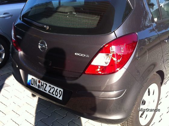 Hertz Mannheim Opel Corsa 1.2 ecoflex 18.-26.09.2012